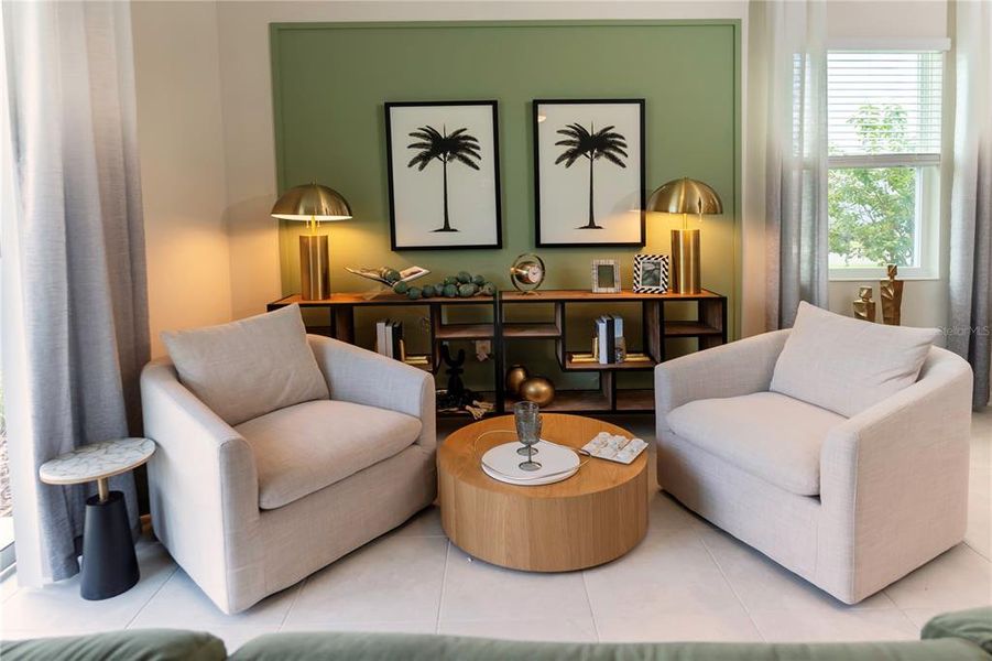 Furnished interior view inside a new home in , Kissimmee (Image 6).