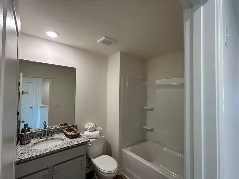 Furnished interior view inside a new home in Old Salem Crossing, Conyers (Image 16).