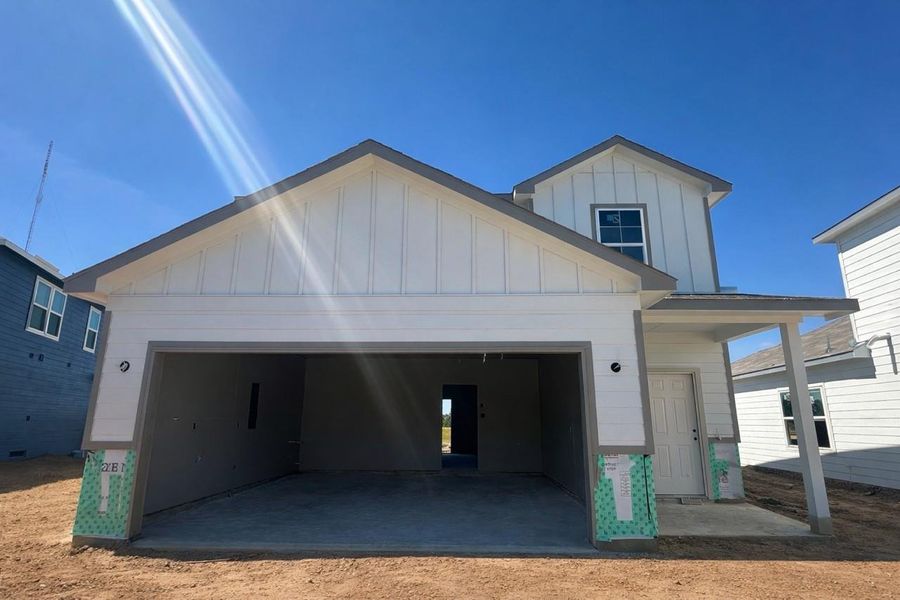 In-progress construction of a new home in Northpark South, Porter, TX (Image 19).
