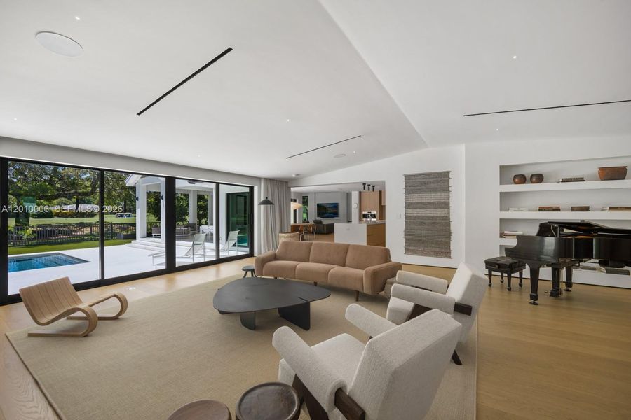 Furnished interior view inside a new home in , Coral Gables (Image 6).