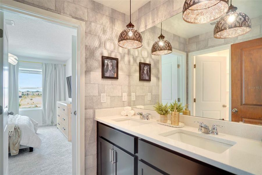 Furnished interior view inside a new home in Solara Resort, Kissimmee (Image 30).