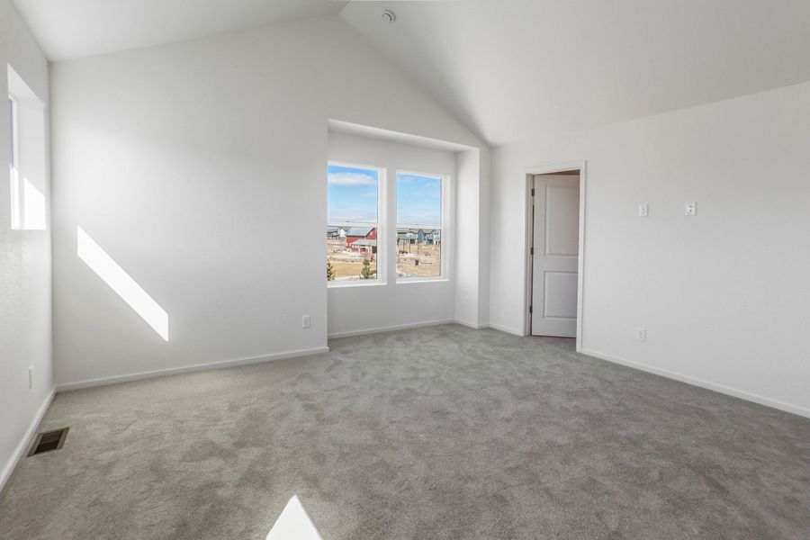 Spacious, unfurnished interior of a new home in Trailside, Timnath (Image 34). Spacious, unfurnished interior of a new home in Trailside, Timnath (Image 34).