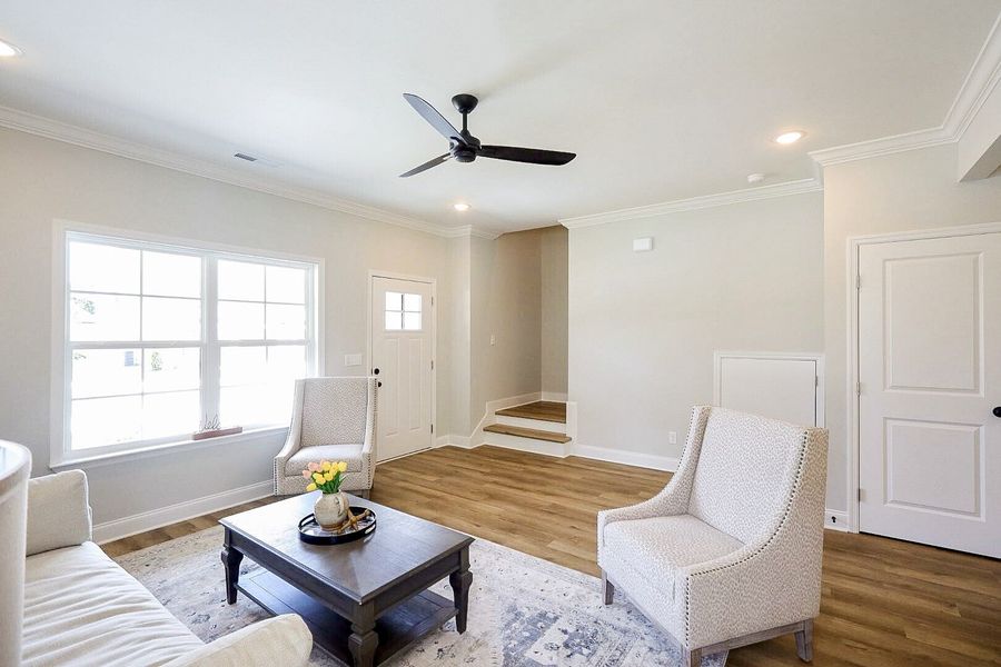 Furnished interior view inside a new home in The Nassau, Chattanooga (Image 16).