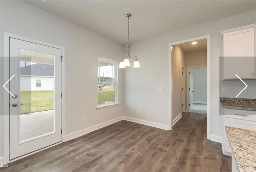 Spacious, unfurnished interior of a new home in Thunder Ridge, Dawsonville (Image 9).