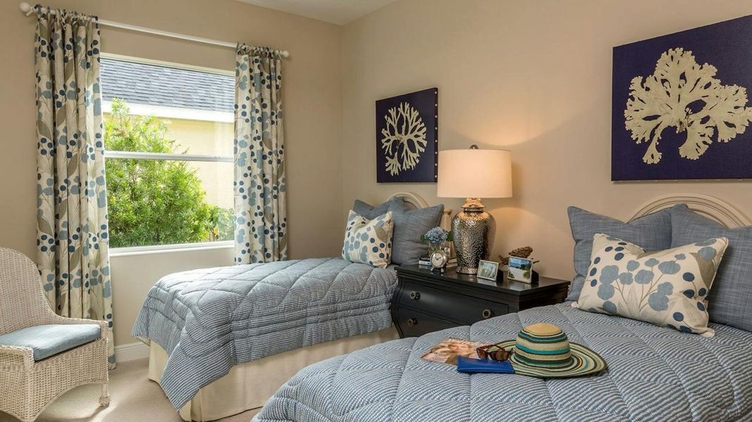 Furnished interior view inside a new home in Canoe Creek Real Estate and Homes for Sale in Parrish, FL - Neal Communities, Parrish (Image 11).