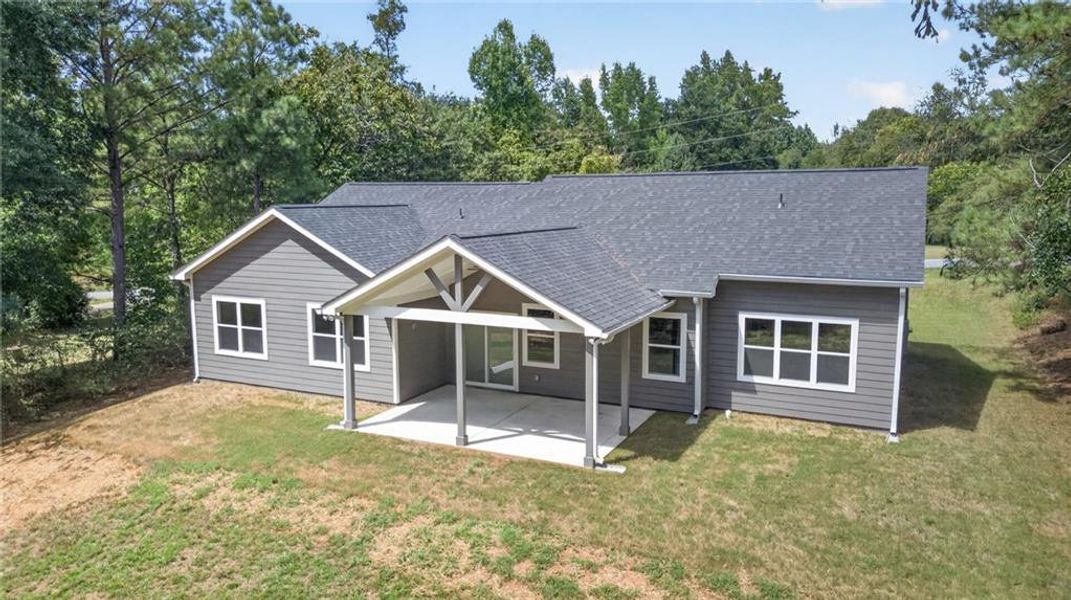 Exterior details and patio area of a home in , Covington (Image 4).
