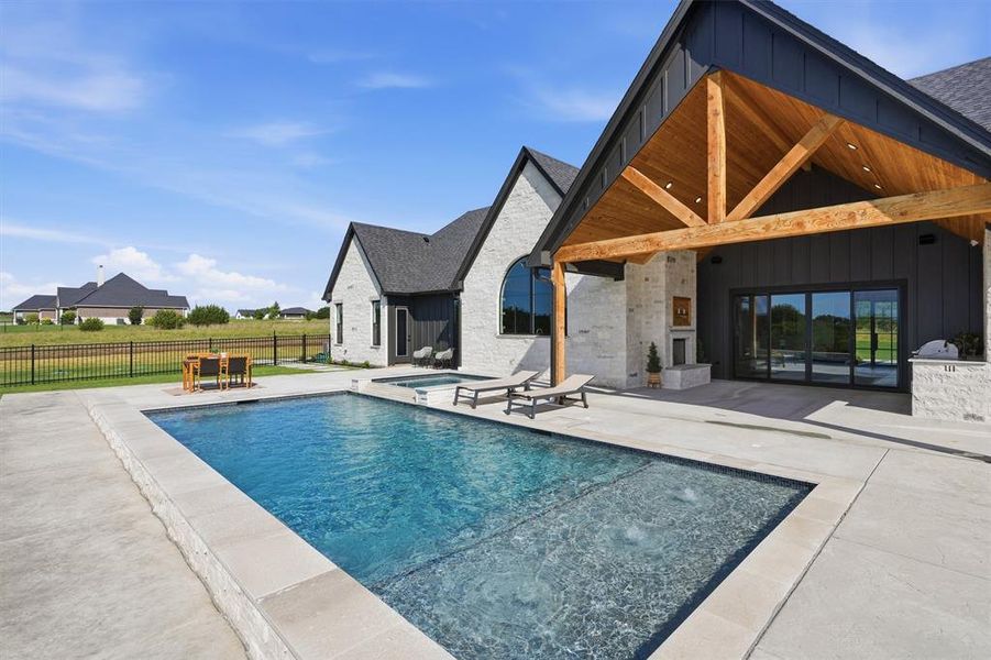 Exterior details and patio area of a home in , Cresson (Image 24). Exterior details and patio area of a home in , Cresson (Image 24).