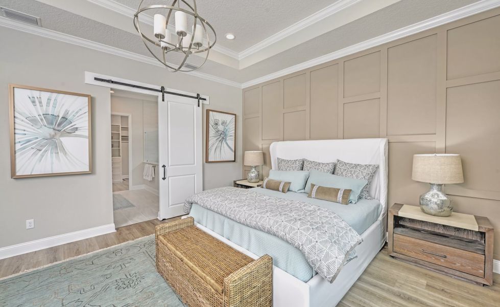 Furnished interior view inside a new home in Middlebourne, St. Johns (Image 12). Furnished interior view inside a new home in Middlebourne, St. Johns (Image 12).