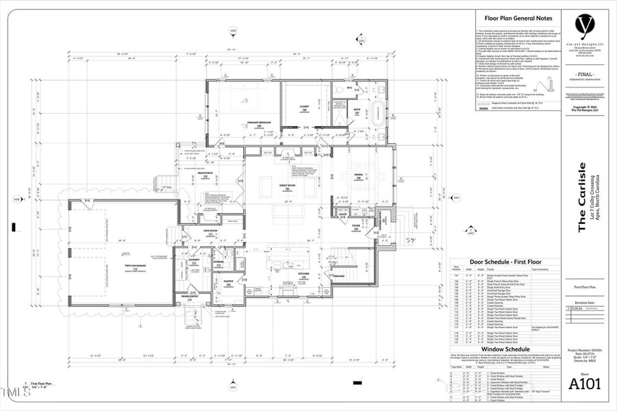 CC7 First Floor Plan