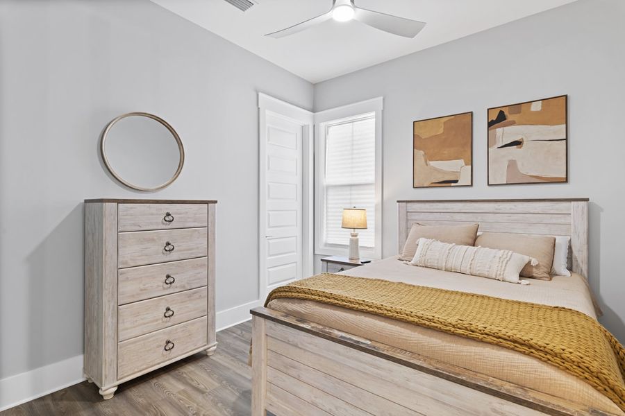 Representative furnished interior of a home built from the The Heron 20 by Brock Built in Twin Palms, Inlet Beach (Image 23).