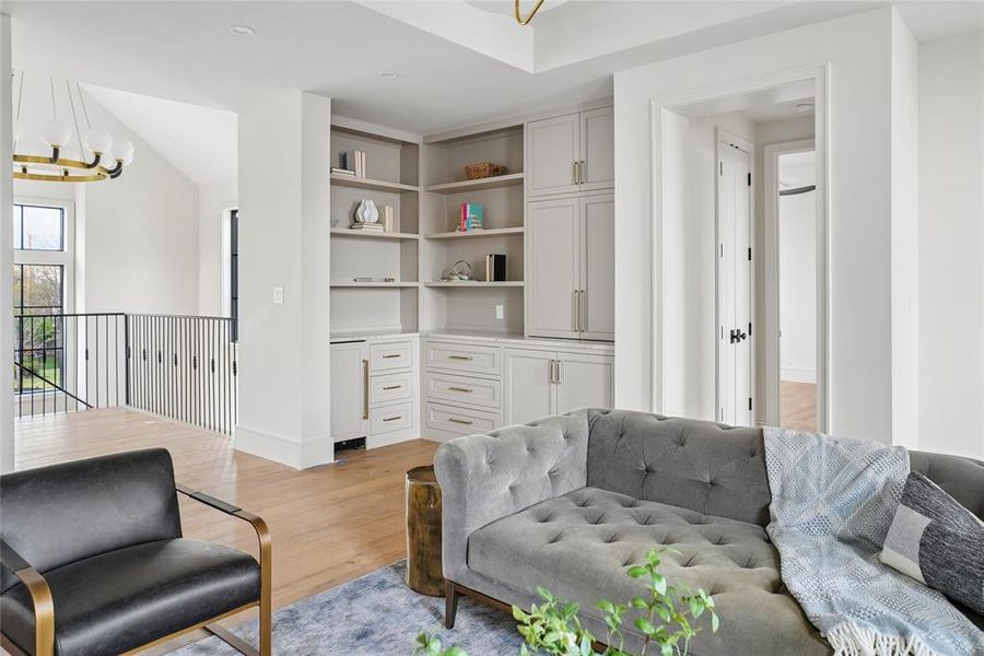 Furnished interior view inside a new home in , Dallas (Image 31).