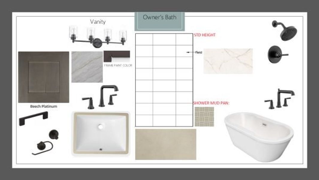 Sample of building materials used in homes in Heath Golf and Yacht Club, Heath (Image 27). Sample of building materials used in homes in Heath Golf and Yacht Club, Heath (Image 27).
