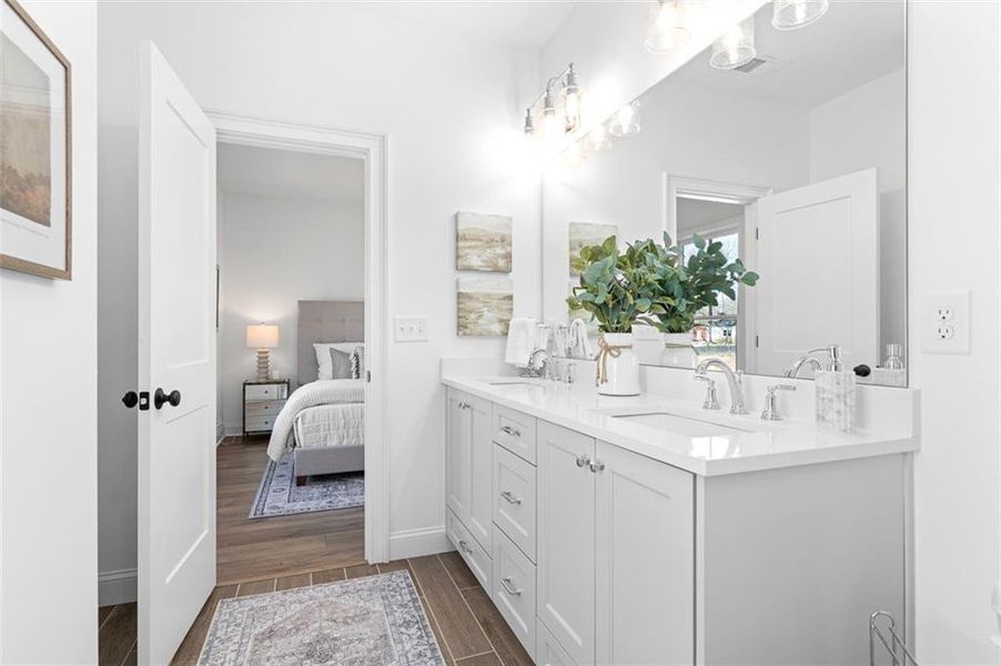 Furnished interior view inside a new home in Stillwood, Atlanta (Image 26).