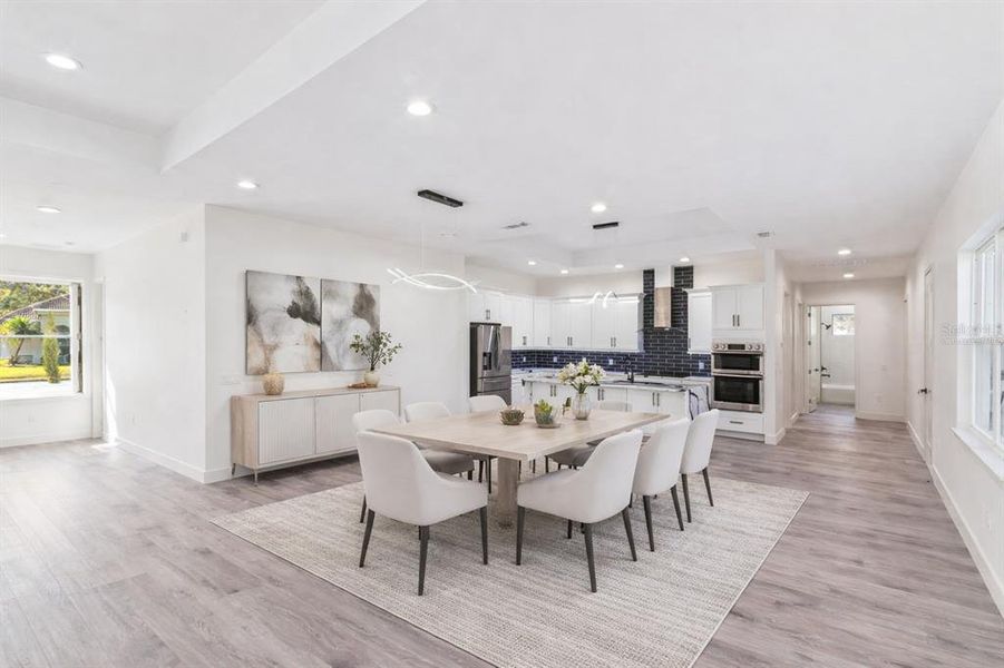 Furnished interior view inside a new home in , Leesburg (Image 6).