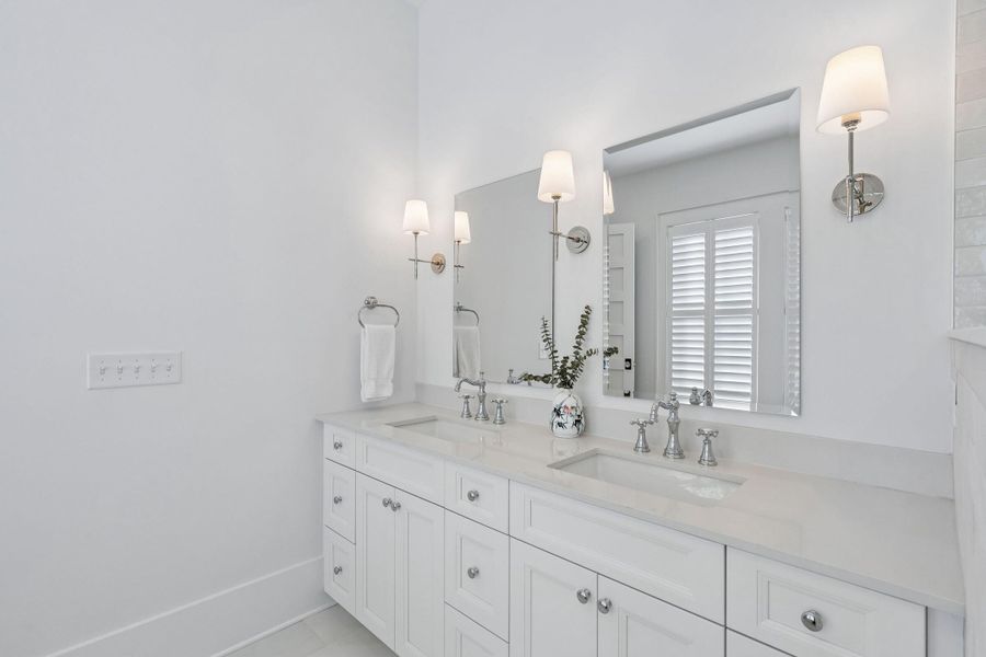 Furnished interior view inside a new home in , Folly Beach (Image 8).