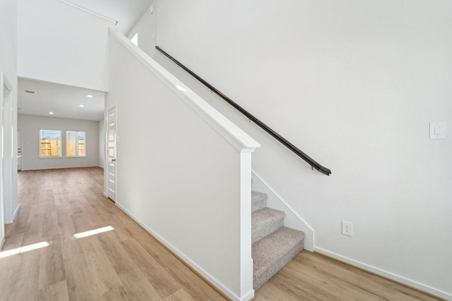 Photo is not of the actual home, but is an inspirational photo of builder’s model home and may depict options, furnishings, and/or decorator features that are not included