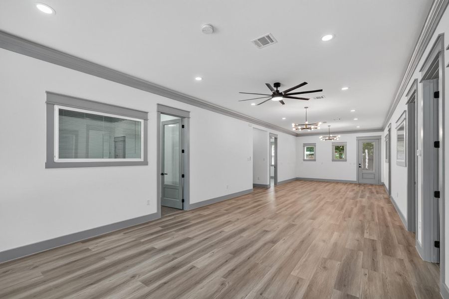 Spacious, unfurnished interior of a new home in , Humble (Image 16). Spacious, unfurnished interior of a new home in , Humble (Image 16).