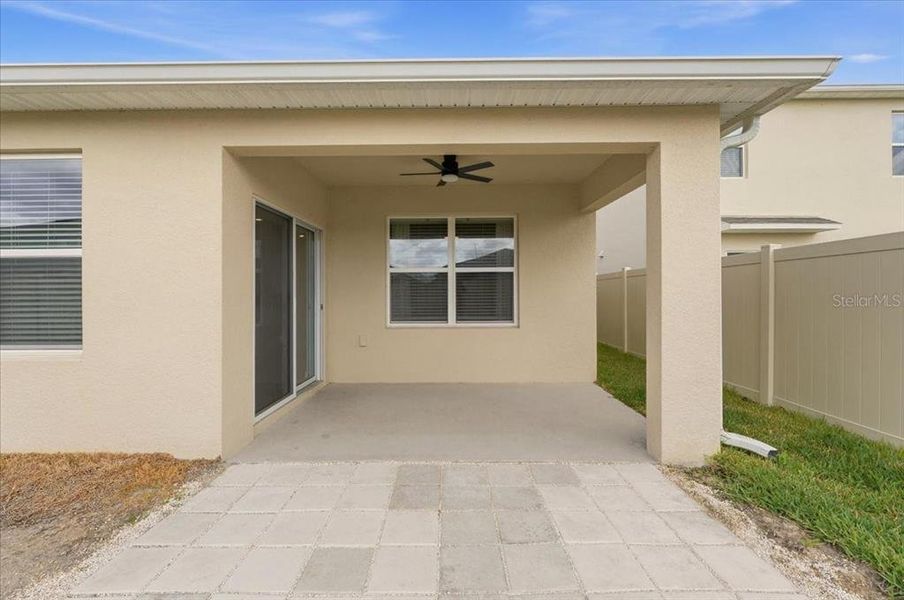Exterior details and patio area of a home in , Lakeland (Image 26).