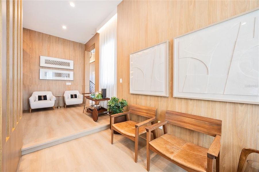 Furnished interior view inside a new home in Avalon Ridge, Winter Garden (Image 26).