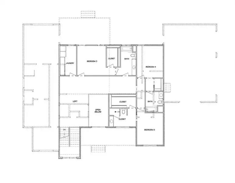 2D floor plan layout of this home in , Alpharetta, GA (Image 6).