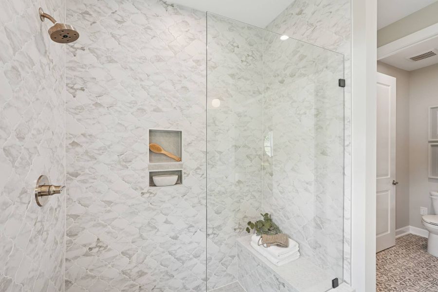 Representative furnished interior of a home built from the Oak Haven by Tri Pointe Homes in The Grove Collection at Serenity, Fuquay Varina (Image 24).