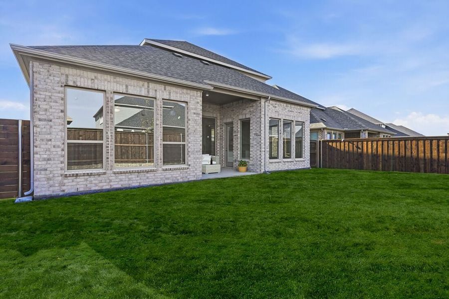 Representative exterior details of a home built from the Rhone by Taylor Morrison in The Ranch at Uptown Celina, Celina (Image 3).
