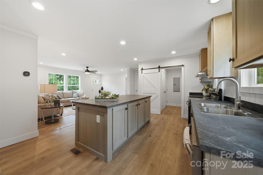 Furnished interior view inside a new home in , Lenoir (Image 10).