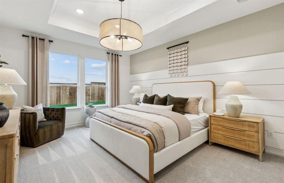 *Model Representation - Spacious owner's suite with private bath *Model Representation - Spacious owner's suite with private bath