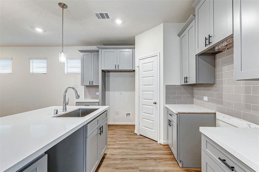 Representative furnished interior of a home built from the Athena by Saratoga Homes in Aldine Pines, Houston (Image 5). Representative furnished interior of a home built from the Athena by Saratoga Homes in Aldine Pines, Houston (Image 5).