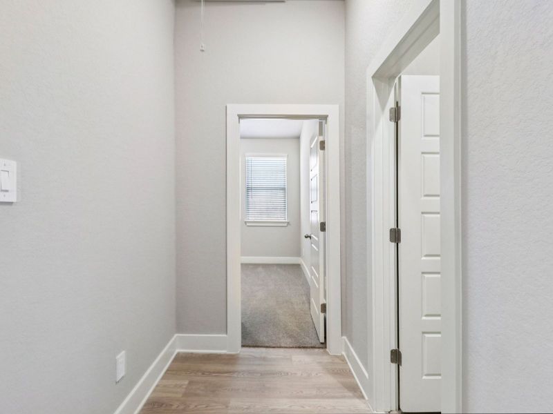 Spacious, unfurnished interior of a new home in Lantana - Classic Series, Marion (Image 20). Spacious, unfurnished interior of a new home in Lantana - Classic Series, Marion (Image 20).