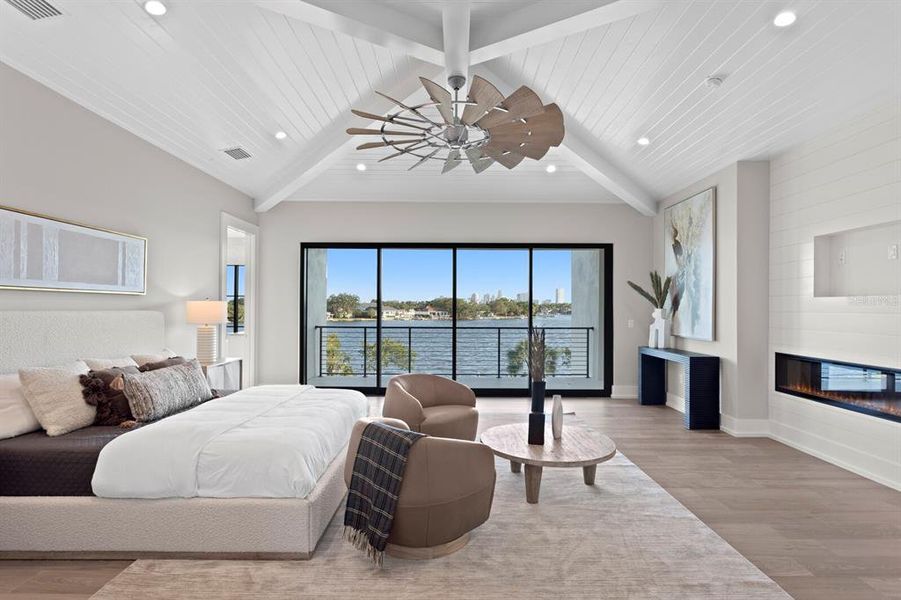 Furnished interior view inside a new home in , St. Petersburg (Image 14).