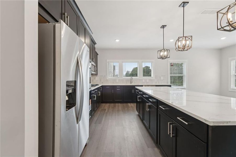 Furnished interior view inside a new home in Martin Springs - Highland Series, Lawrenceville (Image 17).