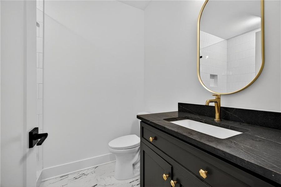 Furnished interior view inside a new home in , Atlanta (Image 43).