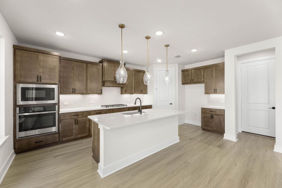 Furnished interior view inside a new home in Treeline, Justin (Image 4).