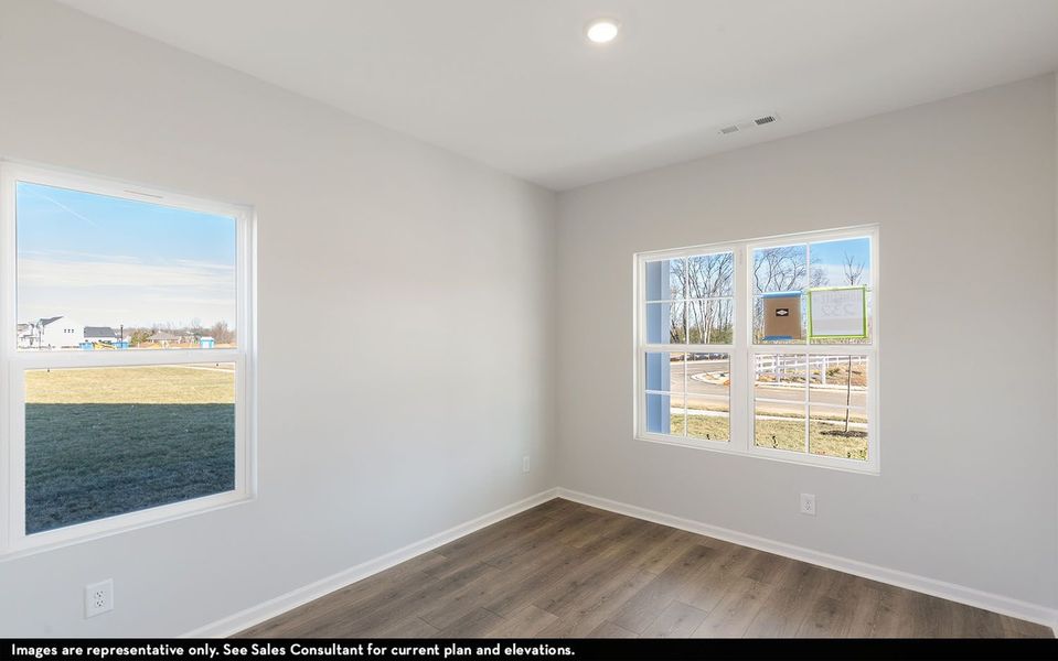 Representative unfurnished interior of a home built from the Magellan by CastleRock Communities in McCain's Station, Gallatin (Image 12).
