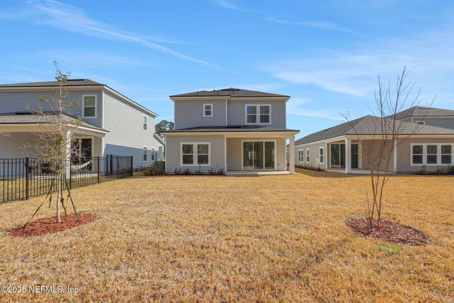 Exterior details and patio area of a home in TrailMark, St. Augustine (Image 27).