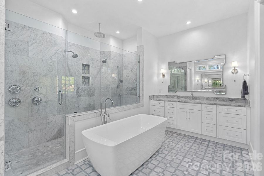 Furnished interior view inside a new home in , Clover (Image 15).