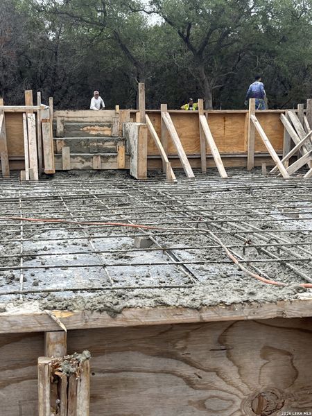 In-progress construction of a new home in , Canyon Lake, TX (Image 2). In-progress construction of a new home in , Canyon Lake, TX (Image 2).