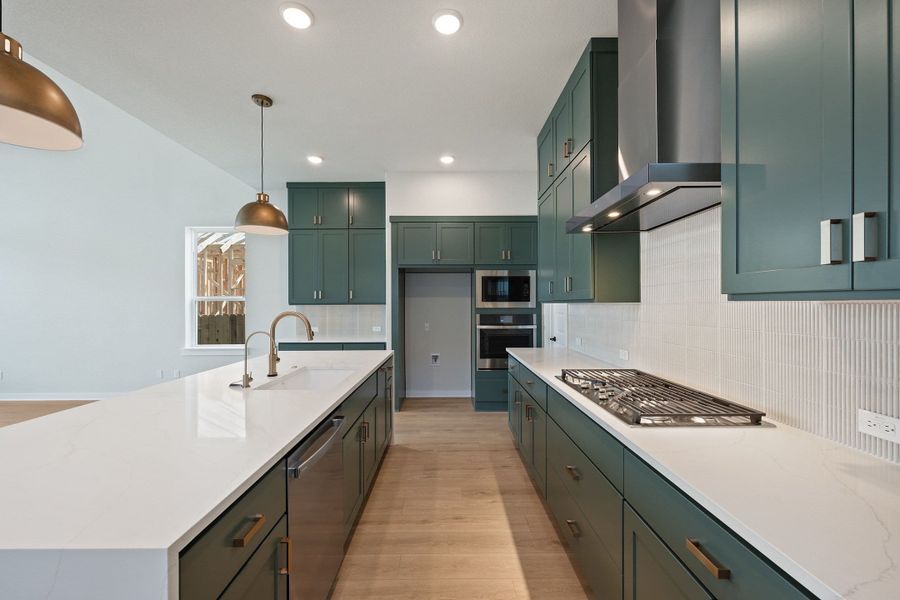 Furnished interior view inside a new home in Park Central, Georgetown (Image 9).
