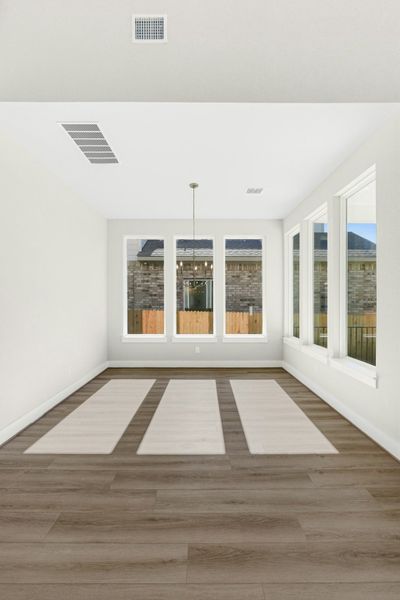 Spacious, unfurnished interior of a new home in Blackhawk, Pflugerville (Image 29).