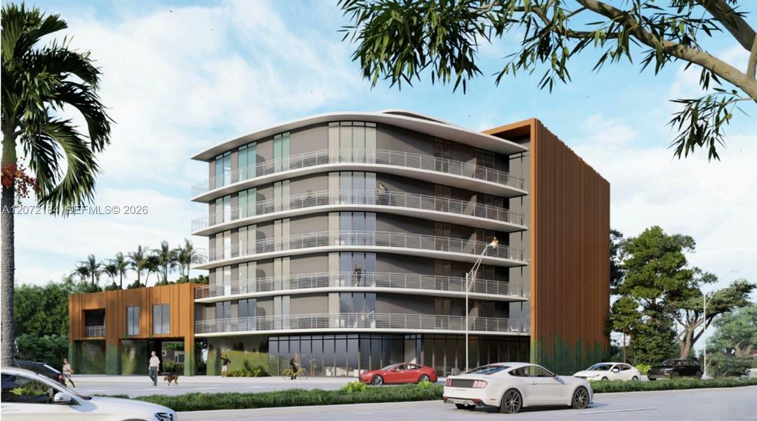 Condo located in Miami, FL showcasing its design and architecture (Image 3).