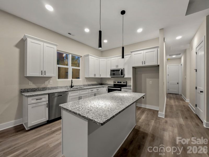 Furnished interior view inside a new home in , Albemarle (Image 3).