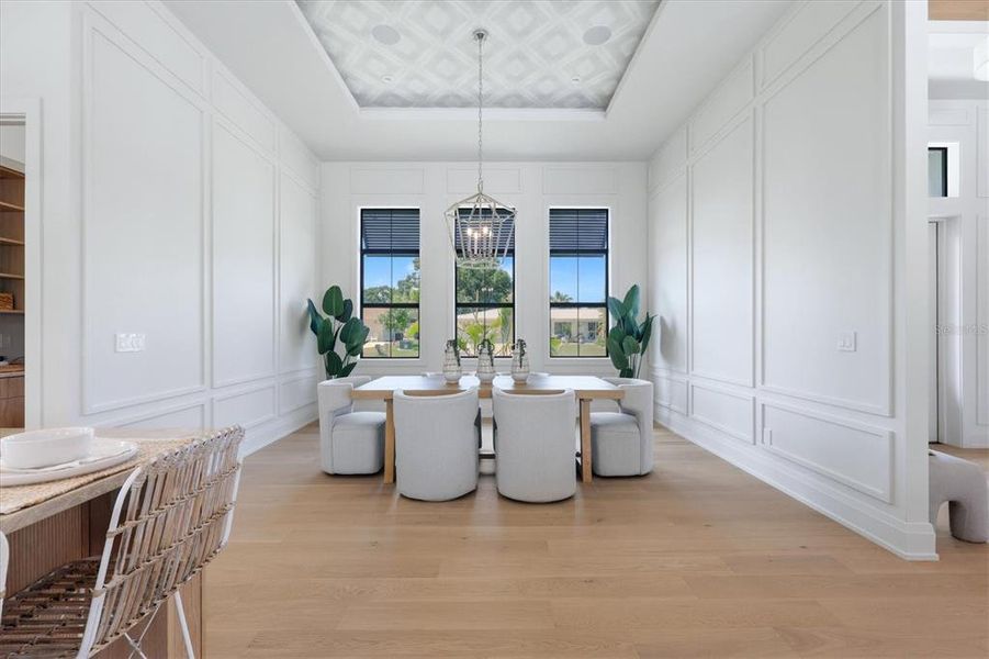 Furnished interior view inside a new home in , Sarasota (Image 59).