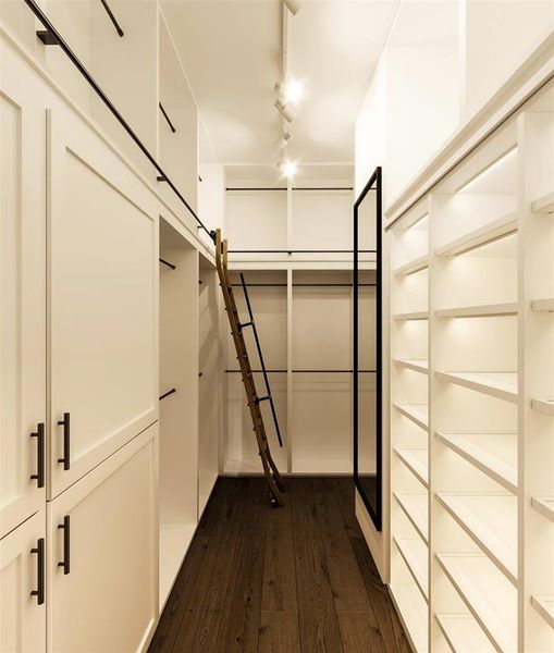 Primary Bedroom Closet Rendering