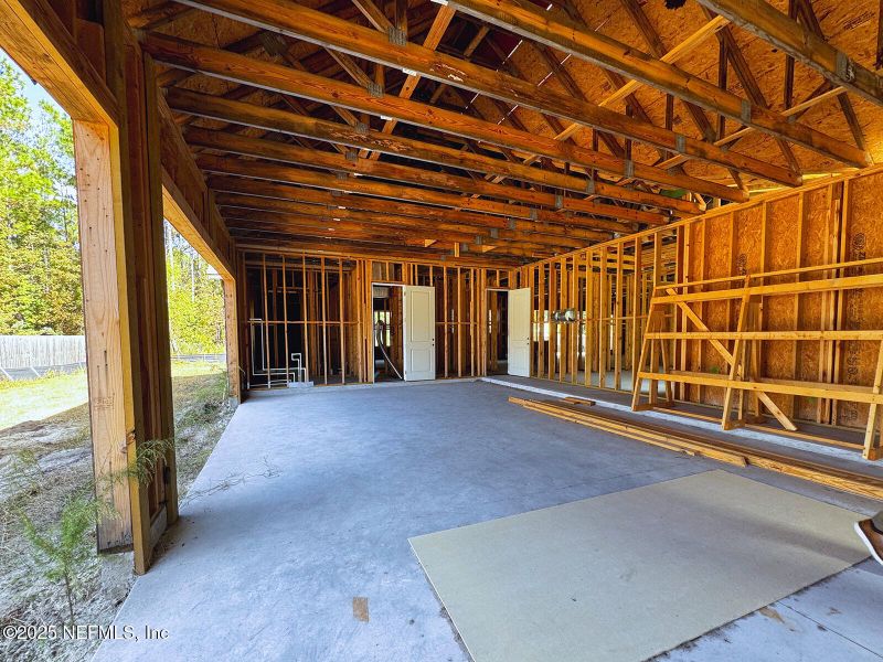 In-progress construction of a new home in , Yulee, FL (Image 20). In-progress construction of a new home in , Yulee, FL (Image 20).