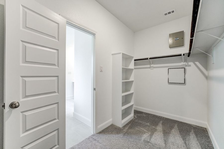 Furnished interior view inside a new home in Townsen Landing, Humble (Image 9).