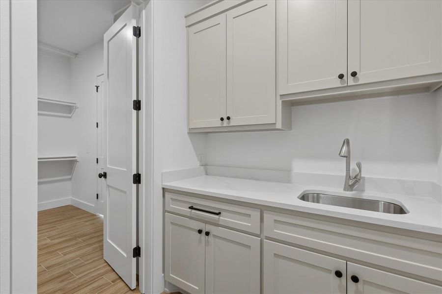 Furnished interior view inside a new home in , Peaster (Image 10).