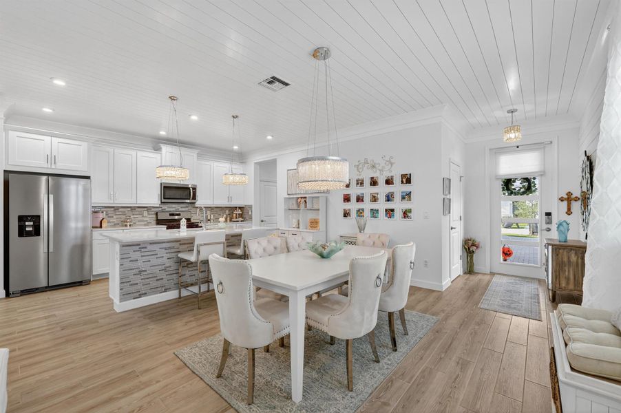 Furnished interior view inside a new home in Tradition - Telaro, Port St. Lucie (Image 11).