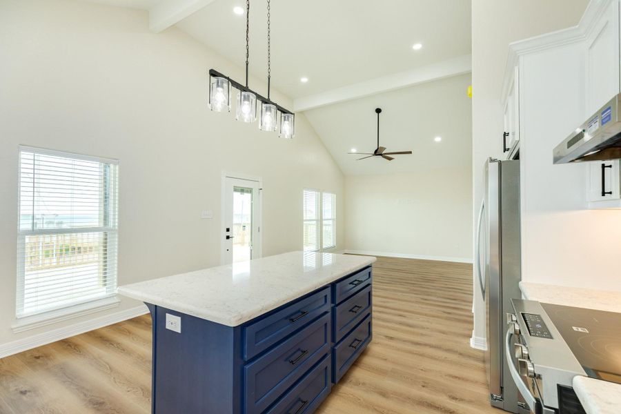 Furnished interior view inside a new home in , Surfside Beach (Image 5).