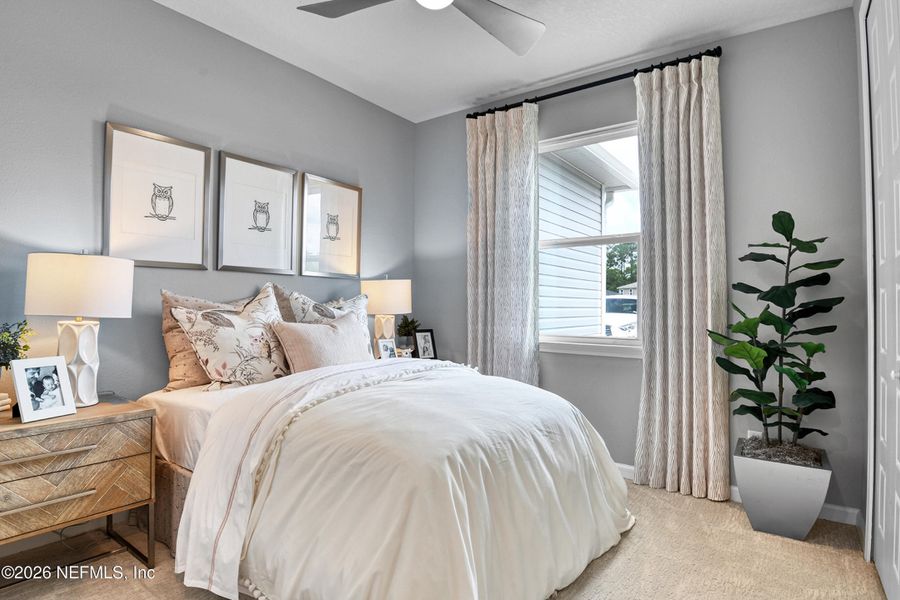 Furnished interior view inside a new home in Seasons at Marietta Cove, Jacksonville (Image 15). Furnished interior view inside a new home in Seasons at Marietta Cove, Jacksonville (Image 15).
